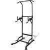 HGNFREF Power Tower multifunzione per trazioni con panca per addominali e dips, come stazione fitness regolabile in altezza per un allenamento efficace della forza a casa