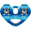 Asyduey Arrampicata a Forma di Cuore Doppio puleggia d'Acciaio 13mm Dispositivo per Arrampicata Carrello Tirolese Grand 24KN
