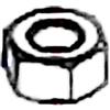VortexLumen Dado 90170-12066-00 901701206600 compatibile con motore per barche 9.9-25HP