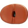 Generic Shockproof No Cycling Saddle Breathable Pu For Bikes | impermeabile, guida aerea centrale tubolare, dissipatore di calore, supporto in lega metallica, curva ergonomica per il