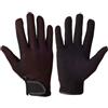 GALPADA Guanti da Equitazione Unisex in Microfibra Nera Taglia | Taglio Ergonomico, Compatibili Touchscreen, Leggeri e Confortevoli, per Allenamento Equestre Unisex