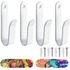 QUXVUIS Il Supporto da Parete per Snowboard Premium Mette in Mostra,Bianco