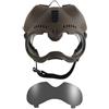 XENIVOU Casco tattico for cani Protezione esterna Occhiali da caccia pastore K9