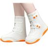 Ratpzou Copriscarpe antipioggia in silicone pieghevole ispessito alto | Protezioni per scarpe da esterno, stivali da pioggia per scuola, ufficio, campus, ciclismo, viaggi, pendolarismo, campeggio
