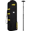 Baoblaze Custodia Golf Equipment Case per, Giallo, Borsa Da Viaggio Per Mazze Da Golf Con Supporto