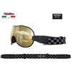 Ethen s.r.l. MASCHERA ETHEN CAFE RACER ELASTICO SCACCHI CR0112