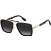 Marc Jacobs Occhiali da Sole MARC 674/S BLACK/GREY SHADED 55/20/145 uomo