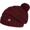 LIERYS Jil Berretto Oversize con Pompon Screziato unicolore Prodotto in Germania Unisex Autunno Inverno
