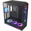NZXT H9 Flow RGB+ - Case PC ATX a Doppia Camera - Nero