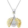 ZakiaHo Collana con ciondolo a forma di girasole con scritta You are My Sunshine, per donne e ragazze, regalo di compleanno