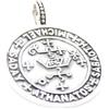 Silberschmuck - BG Ciondolo Arcangelo Michele in argento Sterling 925 - Simbolo di protezione - Ciondolo a forma di catena massiccio lavorato gioielli unisex regalo