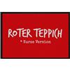 OM3® Divertente zerbino con scritta, tappeto rosso, versione corta, Hollywood L.A. | antiscivolo e lavabile, 60 x 40 cm |