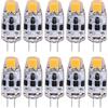 Jojomino Lampadina G4 da 2 W G4 a LED è equivalente a 20 W G4 Lampadina alogena Parti di ricambio, G4 Base Ac/Dc12V-24V, 10 pezzi