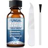Bellifluous Micosi Unghie Piede, 30ml Liquido Antimicotico Unghie Piedi, Efficace Funghi Unghie Piedi con Pennello e Lima per Unghie Spesse, Ingiallite, Opache o Danneggiate