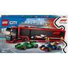LEGO CITY FORMULA 1 60445 TRASPORTATORE F1 CON RB20 E AMR24 MOD. 60445 EAN 57020