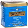 Twinings Lady Grey - Contenitore da tè 100 g, ricco mix di varietà di tè cinesi con scorza d'arancia e limone, completato con aroma di bergamotto, confezione da 6 (6 x 100 g)