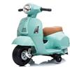 Scooter Elettrico per Bambini Licenza Ufficiale Piaggio Vespa Small 7,2V 2,5Ah Verde