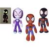 Simba - Peluche Disney Spidey and his Amazing friends da 25 cm, 6315875809009, +0 mesi, Spidey, Ghost Spider, Miles Morales, occhi effetto glow in the dark, SCELTA CASUALE