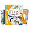 tiptoi Ravensburger tiptoi Libro Wieso? Weshalb? perché? - Abbiamo imparare Inglese + Serventi Adesivo