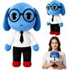 HBSFBH Peluche Personaggi Ospedale veterinario, 25 cm Animal Pupazzo, Blue Dog Secretary, Animal cartoni Plush, Hospital peluche da collezione ispirato al game, Regali per Ragazzo e Ragazza