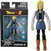 BANDAI - Dragon Ball Super - Figura Dragon Stars 17 cm - Android 18 - Licenza Ufficiale Dragon Ball - Figura articolata C-18 Cyborg - Giocattolo per Bambini dai 4 anni in su - Action Figure - 36191