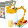 Buroku - Lampada Educativa Senza Ombre | Gioco di Montaggio STEM per Bambini | Impara Scienza ed Elettricità | Facile da Montare | Circuito Elettrico