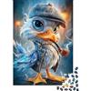XRUGTKIHZTWF Uccello Cartoon Detective Puzzle 1000 Pezzi Carta per Adulti Illustrazione Creativa Gioco di Puzzle 1000 Pezzi Famiglia Relax Decorazione Regalo 38x26cm/1000pcs