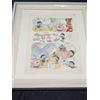 Museo Fujiko F Fujio Fujiko F Fujio Museum Pokonyan Reproduction Art Crayon Rare Serial #1-9 47x41 cm