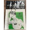 CON STUDIO WIT STUDIO Attack on Titan Levi portachiavi acrilico arte originale mai aperto