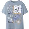 Name IT Nkmasekel Fifae SS Nreg Top Box VDE, Nebbia Blu, 134/140 cm Bambini e Ragazzi