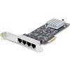 Startech.Com Scheda di rete Pci Express 4 porte 2,5GBASE-T PR42GI NETWORK CARD