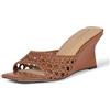 Amazon Essentials Donna Sandali con Zeppa