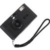 LABRIMP Fotocamera a Pellicola Vintage Nera in Abs Flash Integrato | Riutilizzabile, senza Batteria Inclusa, Stile Retrò per Riprese Analogiche Quotidiane