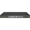 LevelOne Switch LevelOne Hilbert 28 porte Gigabit Smart Lite - 24 x Gigabit RJ45 - 4 x Gigabit SFP/RJ45 Combo - Gestito - L2 - Gigabit Ethernet (10/100/1000) - Full duplex - Montaggio su rack