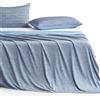 Elegear Coperta Rinfrescante, Arc-Chill 3.0 Q-Max>0.5 Coperta Estiva Fresca, Traspirante Comoda Leggera Morbida Coperta Rinfrescante Double-Face per Letto, Divano, Viaggio, 150x200cm, Blu