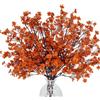 Fairblo 6 Pezzi Fiori Artificiali Autunnali Gypsophila Fiori di Seta | Fiori Finti Gambi di Gipsofila Rami Decorativi per Halloween Decorazioni Casa Autunnali Giardino Cimitero