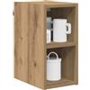 vidaXL Armadio pensile Riga Rovere Artigianale 20 x 29,5 x 40 cm, Armadi Moderni per Cucina, Grande Spazio, Cabinet Rettangolare, soluzioni per l'organizzazione a casa