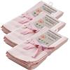 DESIDERI Set da 6 Tovaglioli in Cotone Disponibili in più Colori, Set Tovaglioli Stoffa Lavabili Quadrati Tinta Unita (Rosa Polignac)