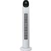 Generic Ventola di raffreddamento a torre senza lama con oscillazione, 3 modalità e velocità, display digitale, timer 7,5 ore, refrigeratore d'aria portatile per camera da letto e ufficio domestico