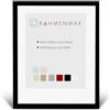 RahmenMax Skane - Cornice portafoto a puzzle, 33 x 48,5 cm, per formati USA e Inghilterra, colore: Nero opaco con vetro sintetico trasparente