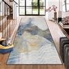 Xiaputcr Tappeto Cucina Antiscivolo Lavabile in Lavatrice Tappeti Runner Largo Moderno Geometrico Tappeto Passatoia Corridoio Soggiorno Tappeti per Waterbar Lavanderia Zerbino per Ingresso 50 x 80 cm