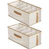 Generico Organizer Per Borse, Organizer Pieghevole Per Guardaroba, Portaborse Per Armadio, Contenitori Per Borsette, Jeans, Maglioni, Pantaloni, Magliette, Vestiti, Sciarpe, Reggiseni, Guardaroba, Scatole