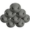 damastoreitalia Kit 10 Faretto LED Calpestabile da Esterno Radente 4W 320lm 12V IP65 Biemissione Luce Naturale 4000K Grigio (10 pezzi - grigio - biemissione)