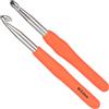 Coopay COOPAYGZY00656 - Ganci in metallo massiccio da 9 mm, con manici ergonomici morbidi per artritiche, ganci leggeri per principianti e professionisti