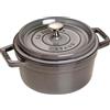 STAUB Casseruola Rotonda, Ghisa, Grigio (Grafite), 20 cm