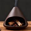 Goktvai Palo Santo Porta, Mini Bruciatore d'Incenso in Ceramica con Camino Ciotola Bruciatore per Bastoncini Salvia Coni o Candela Zongzi Vaso in Argilla per Purificazione Yoga Meditazione Decor Casa