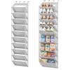 Gusmigus Scarpiera da Appendere con 10 Tasche Profonde e 4 Ganci