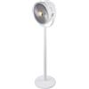 Evenoonest Ventilatore da terra senza fili con oscillazione a 360°, motore CC silenzioso a 5 velocità, 4000 mAh per batteria, altezza regolabile, funzione aromaterapia per casa, camera da letto