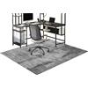 Fzamudng Tappetino per Sedia da Ufficio Tappetino Salvapavimento Antiscivolo Tappetino Protettivo Tappeto Gaming Pavimento Tappeto Sedia Ufficio Gaming Tappeto Sedia Proteggi Moquette Multiuso 70 x 100 cm