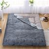 LDLCYCN B,90x190cm, Futon Materasso Copertura con Cerniera Regina/Re Japanese Floor Bed Cover Tappetino da Letto Pieghevole Futon Coprimaterasso Antipolvere Coprimaterasso Protettivo